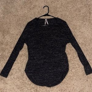 S Black & White Sweater